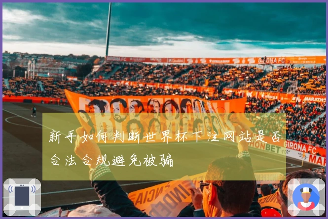 新手如何判断世界杯下注网站是否合法合规避免被骗